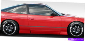 海外製 エアロパーツ 89-94日産240SX GT-1サイドスカートロッカーパネル2PC 107820 FOR 89-94 Nissan 240SX GT-1 Side Skirts Rocker Panels 2pc 107820