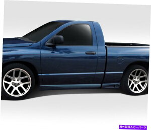 CO GAp[c 02-08_bWRAMX^_[hLuBT-1TChXJ[gbJ[pl4 PC 112000 FOR 02-08 Dodge Ram Standard Cab BT-1 Side Skirt Rocker Panels 4 pc 112000