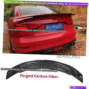 CO GAp[c bJ[{t@Co[AgNX|C[EBOtBbg2014-2020AEfBA3 S3Z_ FORGED CARBON FIBER REAR TRUNK SPOILER WING FITS 2014-2020 AUDI A3 S3 SEDAN