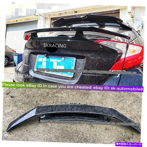 CO GAp[c Toyota C-HR Chr 2017-2019 Forged Carbon Fiber Rear Spoiler Wing New Style Fits Toyota C-HR CHR 2017-2019 Forged Carbon Fiber Rear Spoiler Wing NEW Style