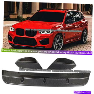 CO GAp[c BMW X3 M F97 X4 M F98 2019-2021AJ[{t@Co[tgop[bvX|C[p For BMW X3 M F97 X4 M F98 2019-2021 Real Carbon Fiber Front Bumper Lip Spoiler