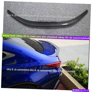 CO GAp[c NTXRC200T RC300 RC350 F-SPORT 15-18p̃J[{t@Co[AgNX|C[EBO Carbon Fiber Rear Trunk Spoiler Wing For Lexus RC200t RC300 RC350 F-Sport 15-18