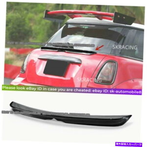 CO GAp[c ~jN[p[̂߂̃AJ[{t@Co[~hEBObvX|C[07-13 R56 R57 Real Carbon Fiber Middle Wing Lip Spoiler For Mini Cooper 07-13 R56 R57