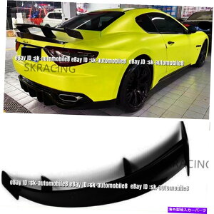 CO GAp[c OXubNAX|C[EBO{fBLbgtBbg}ZeBOgDXtBbg4.2GT GTS Gloss black Rear Spoiler Wing Body Kit Fits Maserati Gran Turismo Fit 4.2GT GTS