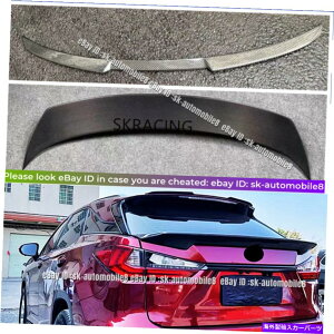 CO GAp[c J[{t@Co[[tEBO +AX|C[EBO2xtBbgNTXRX350 450H 2016-2022 Carbon Fiber Roof Wing + Rear Spoiler Wing 2X Fits Lexus RX350 450h 2016-2022
