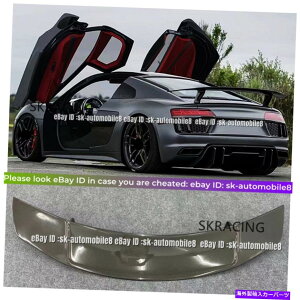 CO GAp[c J[{t@Co[AEBOgNu[hX|C[AEfBR8 V10 2017-2019̐VX^C Carbon Fiber Rear Wing Trunk Blade Spoiler NEW Style For Audi R8 V10 2017-2019