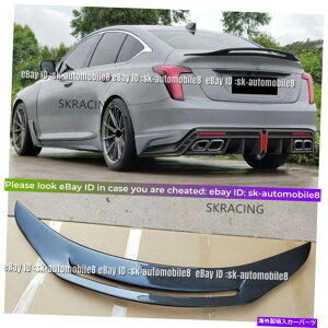 �C�O�� �G�A���p�[�c 2020�N����22�N�ɂ����ăL���f���b�NCT5�V�����X�^�C���n�C�L�b�N�_�b�N�r���J�[�{���t�@�C�o�[�g�����N�X�|�C���[ FOR 2020-22 CADILLAC CT5 NEW STYLE HIGHKICK DUCKBILL CARBON FIBER TRUN