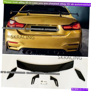 CO GAp[c 2015-2020 BMW F82 M4 GLOSS BLACK GT STYLE TRUNK LID SPOALER WING FLAP 1PCS FOR 2015-2020 BMW F82 M4 GLOSS BLACK GT STYLE TRUNK LID SPOILER WING FLAP 1PCS