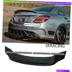 CO GAp[c 15-2021̃ZfXxcW205 C63 AMGhFRPgNX|C[EBORX^C FOR 15-2021 MERCEDES BENZ W205 C63 AMG UNPAINTED FRP TRUNK SPOILER WING R STYLE