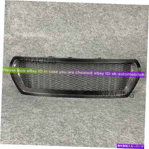海外製 エアロパーツ カーボンファイバーフロントバンパーメッシュグリル交換用トヨタランドクルーザー13-15 Carbon Fiber Front Bumper Mesh Grille Replacement Fits Toyota Land Cruiser 13-15