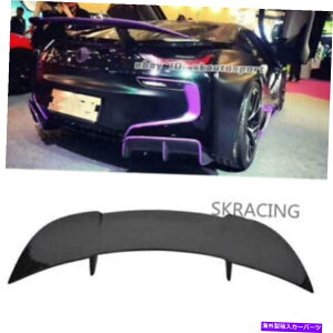 CO GAp[c J[{t@Co[AgNX|C[EBOGAGTX^CAbhBMW I8 2014-2018p Carbon Fiber Rear Trunk Spoiler Wing Aero GT Style Rear Lid For BMW i8 2014-2018