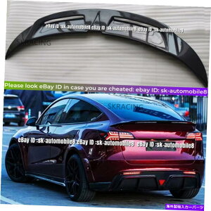 CO GAp[c eXfY 2020-22AJ[{t@Co[X|C[ptH[}XAgNEBO For Tesla Model Y 2020-22 Real Carbon Fiber Spoiler Performance Rear Trunk Wing