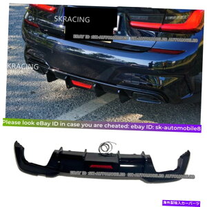 CO GAp[c ̂鍕AfBt[U[bvX|C[{fBLbgBMW 3V[YG20 G28 19-21ɓK܂ Glossy black Rear Diffuser Lip Spoiler Bodykits Fits BMW 3 Series G20 G28 19-21