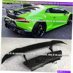 CO GAp[c {M[jLP610 LP580 VX^Ĉ߂̃AtH[hJ[{t@Co[AX|C[EBO Real Forged Carbon Fiber Rear Spoiler Wing For Lamborghini LP610 LP580 V Style