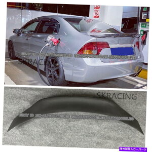 CO GAp[c hFRPAgNbvX|C[EBOtBbg06-11z_VrbN8th GenZ_ Unpainted FRP Rear Trunk Lip Spoiler Wing Fits 06-11 Honda Civic 8th Gen Sedan