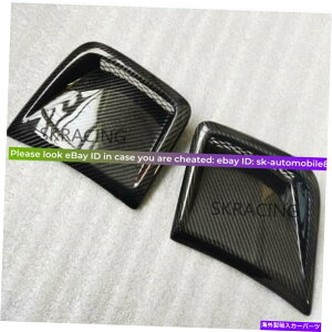 CO GAp[c 08-14̃J[{t@Co[tgop[TChxgXoCvbTGRBSWRX STI Carbon Fiber Front Bumper Side Vents For 08-14 Subaru Impreza GRB Wagon WRX STi