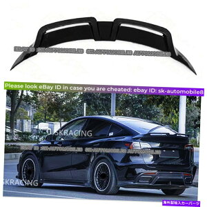 CO GAp[c {̃J[{t@Co[AgNX|C[EBOtBbg2020 2021 2022eXfY Real Carbon Fiber Rear Trunk Spoiler Wing Fits 2020 2021 2022 Tesla Model Y