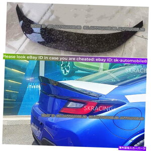 CO GAp[c Subaru Brz Toyota GR86 2022 ABSubNAe[gNX|C[EBObvg Fits Subaru BRZ Toyota GR86 2022 ABS black Rear Tail Trunk Spoiler Wing Lip Trim