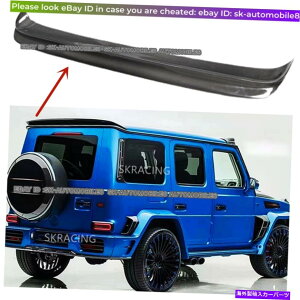 CO GAp[c G W463 W464 G500 G550 G63}\CX^Cp̃J[{t@Co[A[tl^o Carbon Fiber Rear Roof Spoiler Wing For G W463 W464 G500 G550 G63 Mansoy Style
