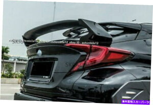 CO GAp[c g^Chr CHR 2016-2019 ABSvX`bNJ[{t@Co[J[AX|C[EBO For Toyota CHR C-HR 2016-2019 ABS Plastic Carbon Fiber Color Rear Spoiler Wing