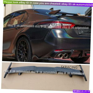 CO GAp[c J[{t@Co[X^CAX|C[EBOtBbg2018-2022g^JSE XSE LE XLE Carbon Fiber Style Rear Spoiler Wing Fits 2018-2022 Toyota Camry SE XSE LE XLE