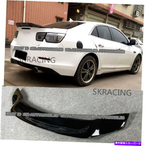 CO GAp[c V{[}u2012-2018OXubNAgNbvX|C[EBORX^C For Chevrolet Malibu 2012-2018 Gloss Black Rear Trunk Lip Spoiler Wing R Style