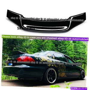 CO GAp[c 1998-2002z_AR[h4hAZ_OXubNFRPAu[gX|C[EBO Fits 1998-2002 Honda Accord 4 Door Sedan Gloss Black FRP Rear Boot Spoiler Wing