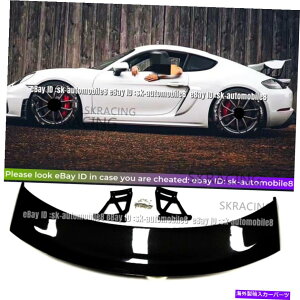 CO GAp[c OXubNAX|C[EBOtBbg|VF718 981 987{bNXPC}GT4X^C Gloss black Rear Spoiler Wing Fits Porsche 718 981 987 Boxter Cayman GT4 Style