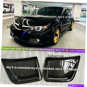 CO GAp[c XoSTI WRX GRB Wagon 10th 08-14J[{t@Co[tgop[TChGAxgp For Subaru STI WRX GRB Wagon 10th 08-14 Carbon Fiber Front Bumper Side Air Vent