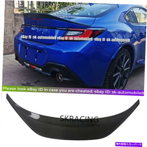 CO GAp[c XoBRZg^GR86 2022̂߂̐VJ[{t@Co[AgNX|C[EBObv2022 New Carbon Fiber Rear Trunk Spoiler Wing Lip For Subaru BRZ Toyota GR86 2022