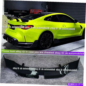 CO GAp[c BMW G82 M4N[y2021-2023̃AJ[{t@Co[GTAgNX|C[EBObv Real Carbon Fiber GT Rear Trunk Spoiler Wing Lip For BMW G82 M4 Coupe 2021-2023