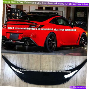 CO GAp[c XoBRZg^GR86 2022̂鍕AgNX|C[EBObv{fBLbg For Subaru BRZ Toyota GR86 2022 Glossy Black Rear Trunk Spoiler Wing Lip Bodykit
