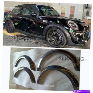 CO GAp[c 2014-2022~jN[p[F55 F56J[{t@Co[tAzC[A[`Jo[Lbg For 2014-2022 Mini Cooper F55 F56 Carbon Fiber Fender Flare Wheel Arch Cover Kit