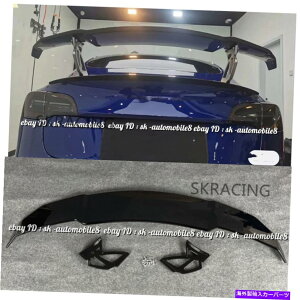 CO GAp[c 2017-2022eXf3̃OXubNgNX|C[AEBObvGTX^C Gloss Black Trunk Spoiler Rear Wing Lip GT Style For 2017-2022 Tesla Model 3
