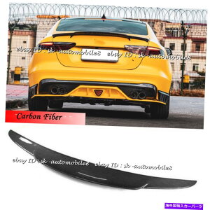CO GAp[c 15-19̃WK[XF XE XEL XFLJ[{t@Co[gNbvX|C[AEBOX|C[ For 15-19 Jaguar XF XE XEL XFL Carbon Fiber Trunk Lip Spoiler Rear Wing Spoiler
