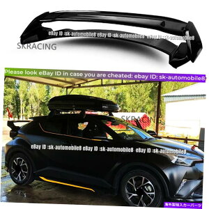 CO GAp[c g^Chr C-HR 2016-2019OXubNAuvX`bNAbvX|C[EBOɓKĂ܂ Fits For Toyota CHR C-HR 2016-2019 Gloss Black ABS Plastic Rear Lip Spoiler Wing