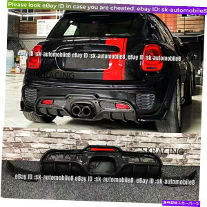 CO GAp[c ~jN[p[̂߂̃J[{t@Co[Aop[fBt[U[X|C[S F54 F55 F56 F57 Carbon Fiber Rear Bumper Diffuser Spoiler For Mini Cooper S F54 F55 F56 F57