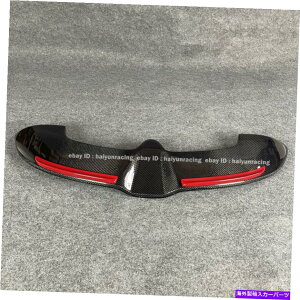 CO GAp[c ~jN[p[F56 S JCWX^CJ[{A[tEBhEX|C[EBObv + For Mini Cooper F56 S JCW Style Carbon Rear Roof Window Spoiler Wing Lip + Red