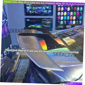 CO GAp[c 2020N2022N̓YZgVtBJ[J[{t@Co[GTAgNbvX|C[EBO For 2020-2022 Nissan Sentra Sylphy Carbon Fiber GT Rear Trunk Lip Spoiler Wing