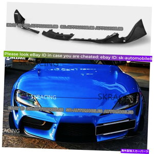 CO GAp[c g^2019+X[vA90 T^CvJ[{t@Co[tgop[bvX|C[{fBLbgp For TOYOTA 2019+ Supra A90 T Type Carbon Fiber Front Bumper Lip Spoiler Bodykits