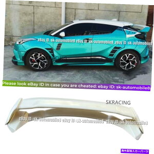 CO GAp[c hĂȂABSvX`bNAbvX|C[EBOg^CHR C-HR 2016-2019ɓKĂ܂ Unpainted ABS Plastic Rear Lip Spoiler Wing Fits For Toyota CHR C-HR 2016-2019