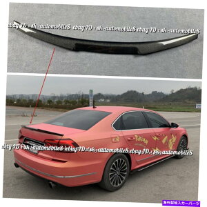 CO GAp[c tHNX[QVWpT[g16-18J[{t@Co[AX|C[gNEBObvM4X^C For Volkswagen VW Passat 16-18 Carbon Fiber Rear Spoiler Trunk Wing Lip M4 Style