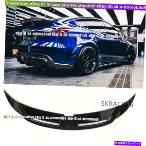 CO GAp[c eXfY 2020-22OXubNFRPl^optH[}XAgNEBO Fits Tesla Model Y 2020-22 Gloss Black FRP Spoiler Performance Rear Trunk Wing