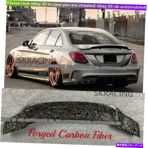 CO GAp[c 15-2021̃ZfXxcW205 C63 AMGbJ[{t@Co[gNX|C[EBO FOR 15-2021 MERCEDES BENZ W205 C63 AMG FORGED CARBON FIBER TRUNK SPOILER WING