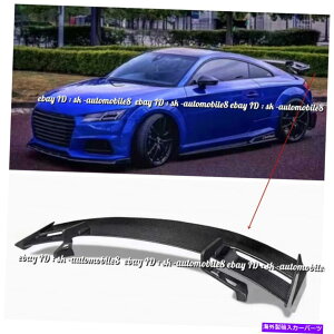 CO GAp[c J[{t@Co[AgNbvX|C[u[gEBOtBbgAEfBTT TTS TTRSXC Carbon Fiber Rear Trunk Lip Spoiler Boot Wing Fits For Audi TT TTS TTRS Sline