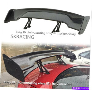 CO GAp[c 57 '' GTjo[TJ[{t@Co[ABSZ_J[AgNEBOX|C[̂߂̃[X 57'' GT Universal Carbon Fiber ABS Racing For Sedan Car Rear Trunk Wing Spoiler
