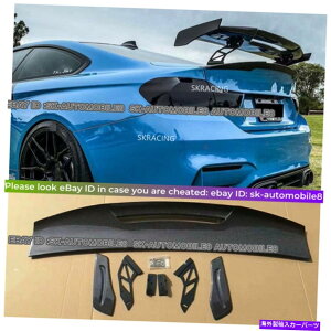 CO GAp[c 2015-20 BMW F82 M4 GTX^CnCLbNJ[{t@Co[gNChX|C[EBO FOR 2015-20 BMW F82 M4 GT STYLE HIGH KICK CARBON FIBER TRUNK LID SPOILER WING