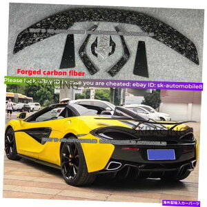 CO GAp[c bJ[{t@Co[AX|C[gNEBOtBbg}N[540C 570S 570GT 15-19 Forged Carbon Fiber Rear Spoiler Trunk Wing Fits McLaren 540C 570S 570GT 15-19