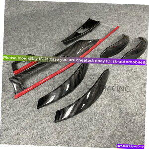 CO GAp[c BMW F30 F31 F34 MptH[}XJ[{t@Co[ubNbhX|[cCeAgLHDp FOR BMW F30 F31 F34 M PERFORMANCE CARBON FIBER BLACK RED SPORT INTERIOR TRIM LHD