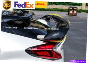 CO GAp[c g^Chr CHR 2016-2019 ABSvX`bNFAX|C[EBO For Toyota CHR C-HR 2016-2019 ABS Plastic White Black Color Rear Spoiler Wing